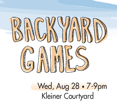 Backyard Games in Kleiner Courtyard 7/28
